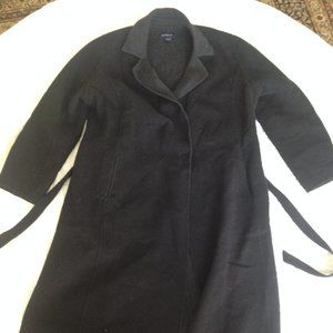 Women's, Ann Taylor , Long Black Coat